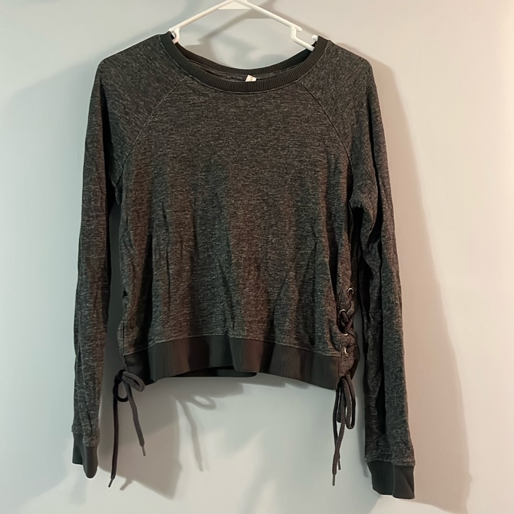 Gray sweater